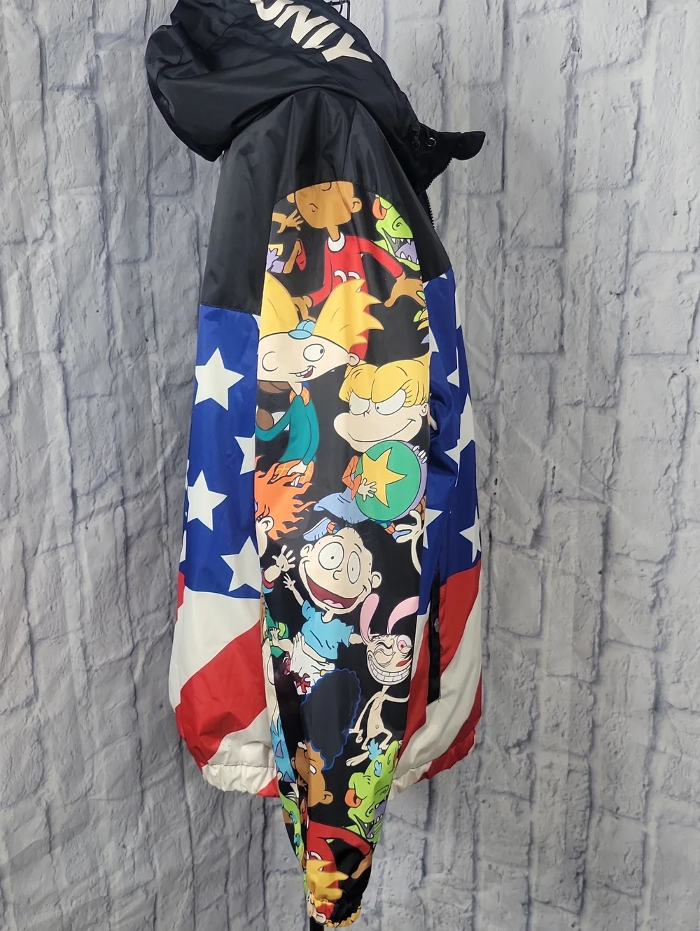 Nickelodeon‎ Members Only Rugrats Cartoon Windbreaker Jacket – Medium